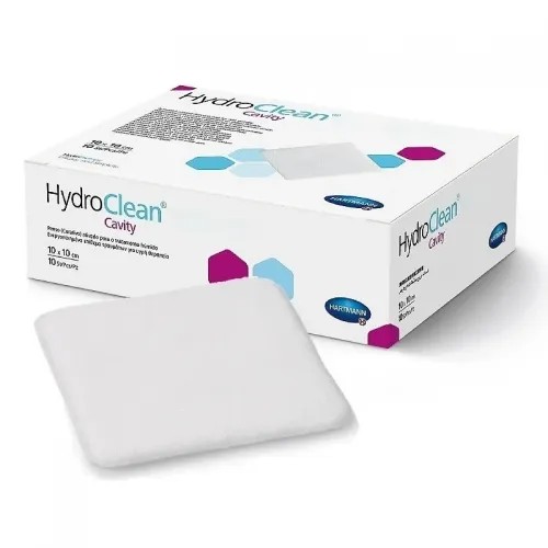 Aktivní čisticí krytí HydroClean Cavity 10 ks—10x10 cm, 10ks