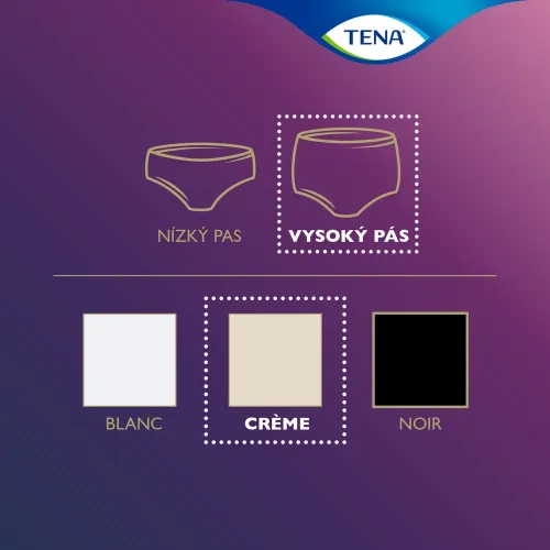 TENA Lady Pants Plus Creme L—Kalhotky absorpční natahovací 8ks