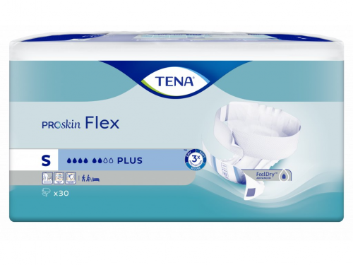 TENA Flex Plus S—Kalhotky absorpční s pásem 30ks