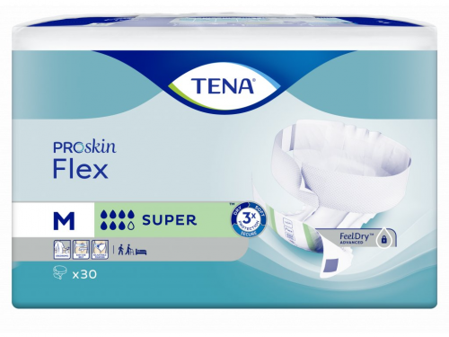 Tena Flex Super M—Kalhotky absorpční s pásem 30 ks