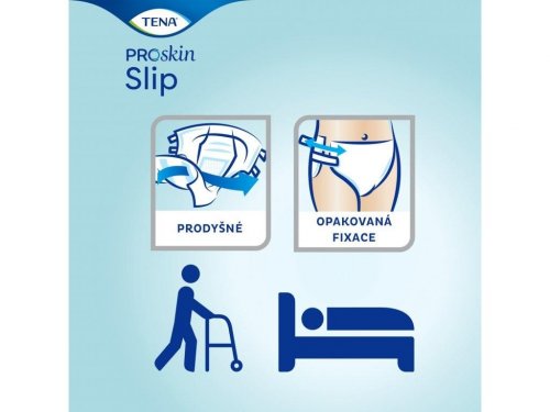 TENA Slip Plus XS—Kalhotky absorpční zalepovací 30 ks