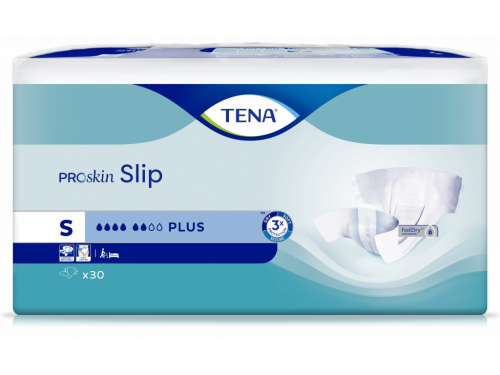 TENA Slip Plus S—Kalhotky absorpční zalepovací 30 ks