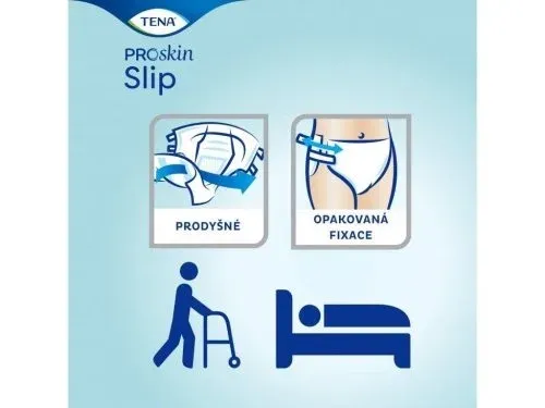 TENA Slip Plus L—Kalhotky absorpční zalepovací 30 ks