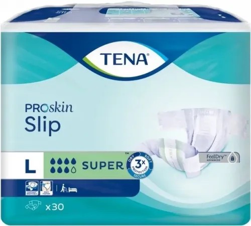 TENA Slip Super L—Kalhotky absorpční zalepovací 30 ks