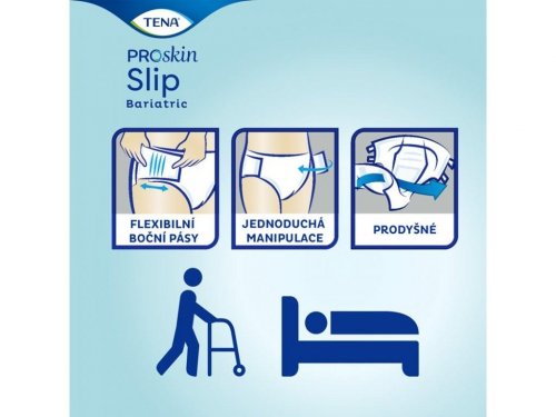 TENA Slip Strech Bariatric SUPER XXL—Kalhotky absorpční zalepovací 32 ks