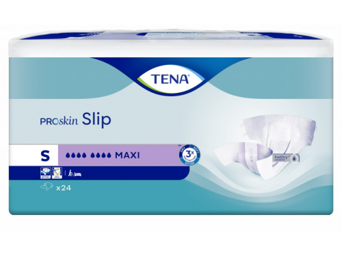 TENA Slip Maxi S—Kalhotky absorpční zalepovací 24 ks