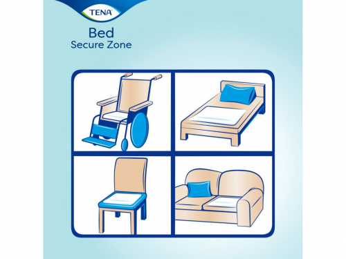 TENA Bed Plus Secure Zone 60x90 cm—Podložky absorpční 30 ks