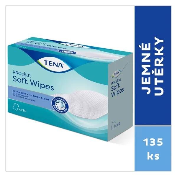 TENA Soft Wipe—Jemná utěrka 135ks