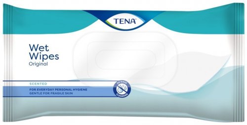 TENA Wet Wipes—Vlhčené ubrousky 80 ks