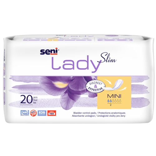 SENI Lady Slim Mini—Absorpční vložky pro ženy, 20ks