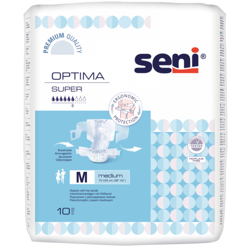 SENI Optima Super M—Kalhotky absorpční s pásem denní 10ks