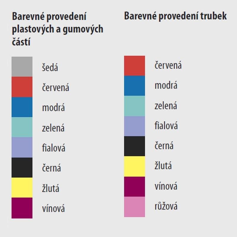 Francouzská dětská berle 222 J-SC, mix barev - 1ks—Nastavitelná výška,vyměkčené držadlo