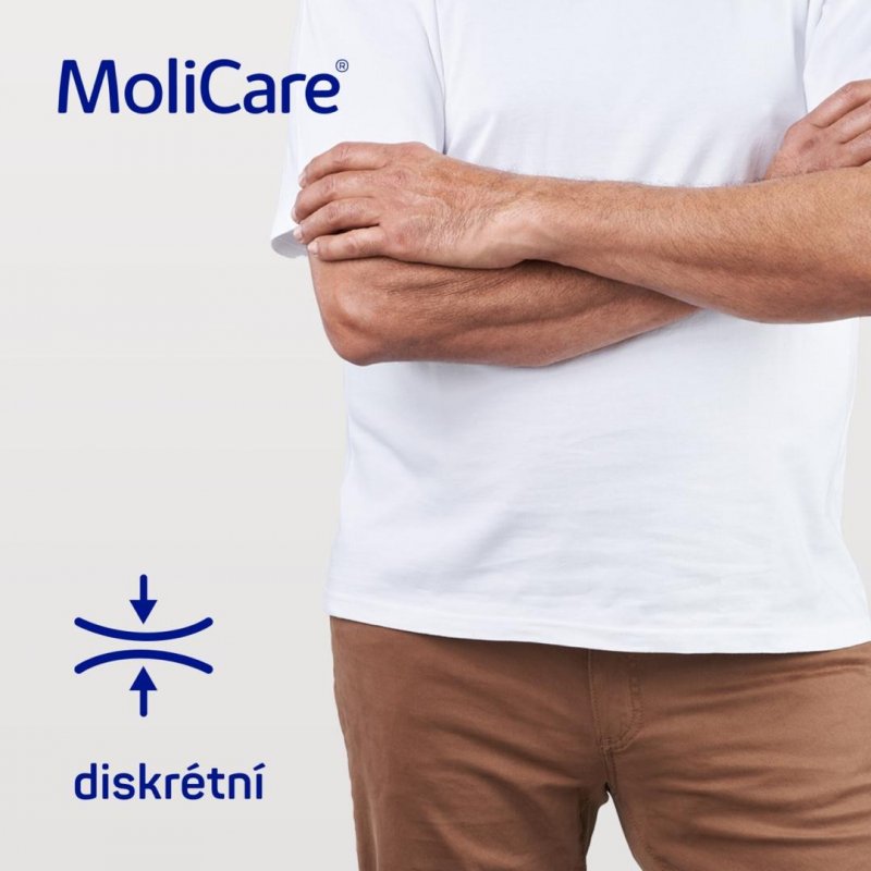 MoliCare Men 4 kapky—Vložky absorpční pro muže 14 ks