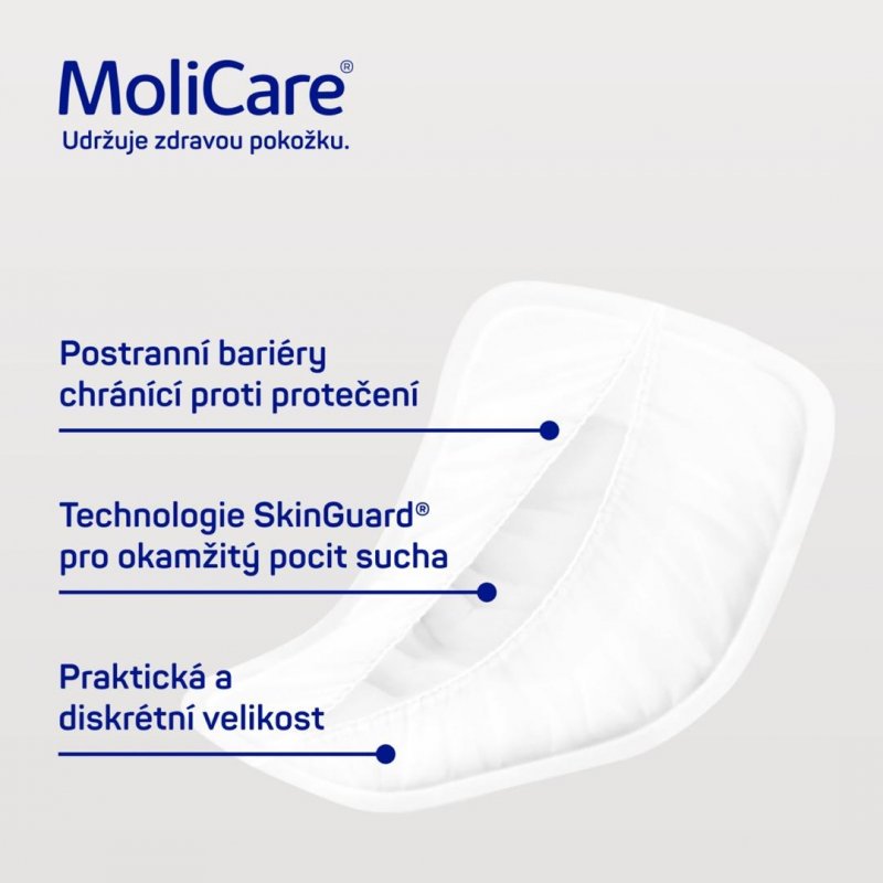 MoliCare Men 4 kapky—Vložky absorpční pro muže 14 ks